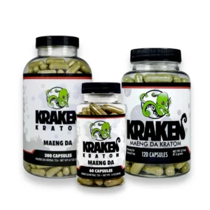 Kraken Kratom Capsules Maeng Da